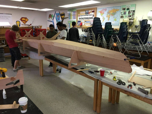 Building a Solar Racer at Laguna Creek High School