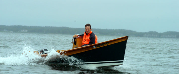 Building the Peeler Skiff: Part 03: Fiberglassing the Peeler Skiff