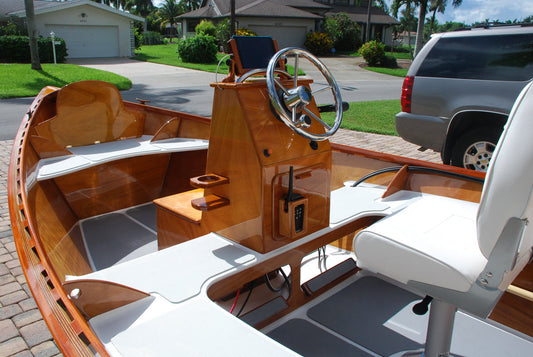 Building the Peeler Skiff: Parts 11-13: Interior Fit-Out
