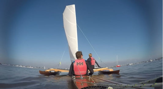 WORKING WIND - 13 KAYAK SAILS REVIEWED: CHESAPEAKE LIGHT CRAFT - SAILRIG MK2