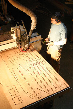 cnc machine, chesapeake light craft