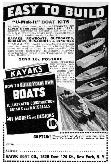 A Short History of Boatbuilding Kits