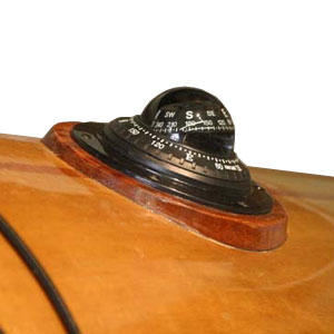 Wooden Compass Mount