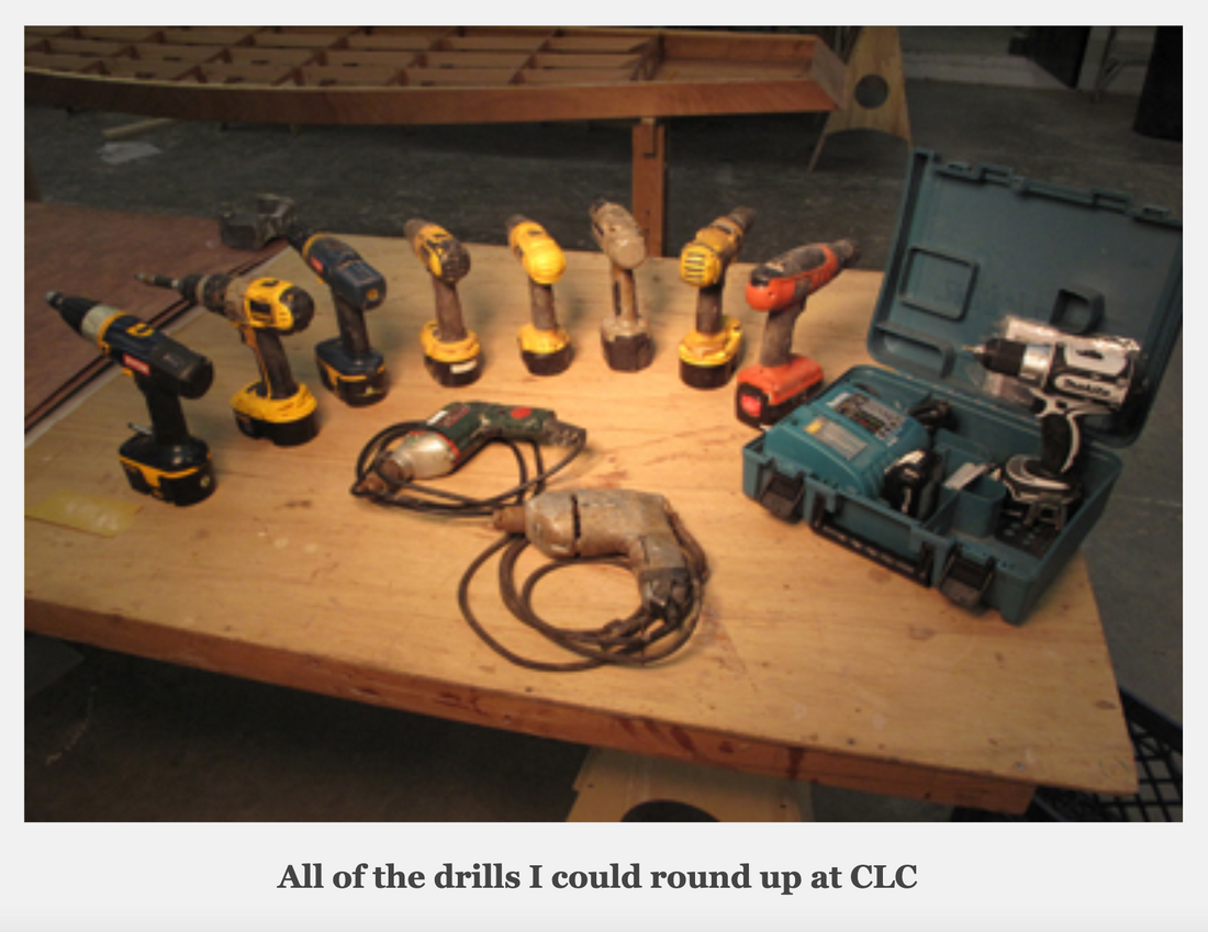 The Great Boatbuilder Cordless Drill Roundup