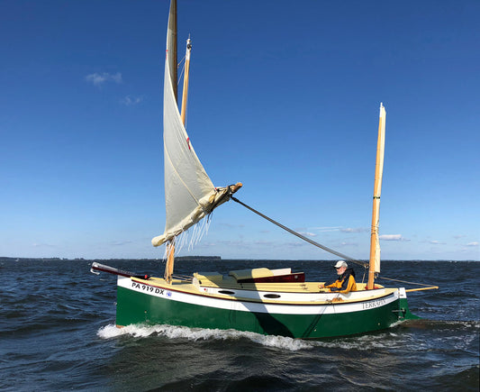 Encore, Autumn Leaves: The Canoe Yawl Sails