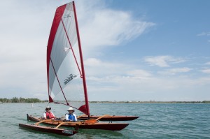 Tracing the Evolution of a Kayak Sailing Rig