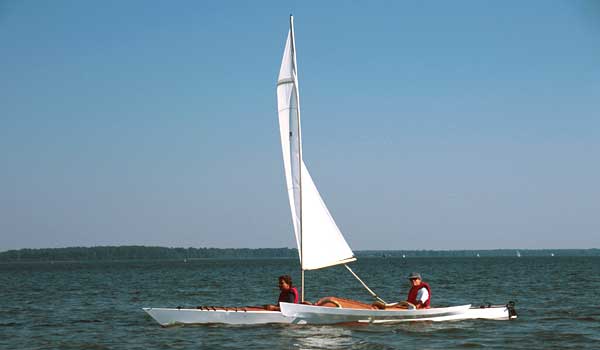 Show Full Screen With the CLC SailRig, moving your kayak requires little effort.