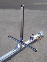 A Trailex SUT-220 two kayak carrier conversion kit, front stand. Thumbnail