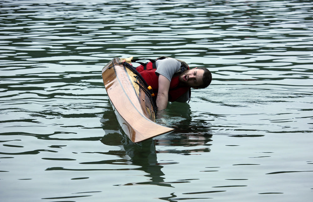 David S. starting his first roll in his Hybrid Night Heron.