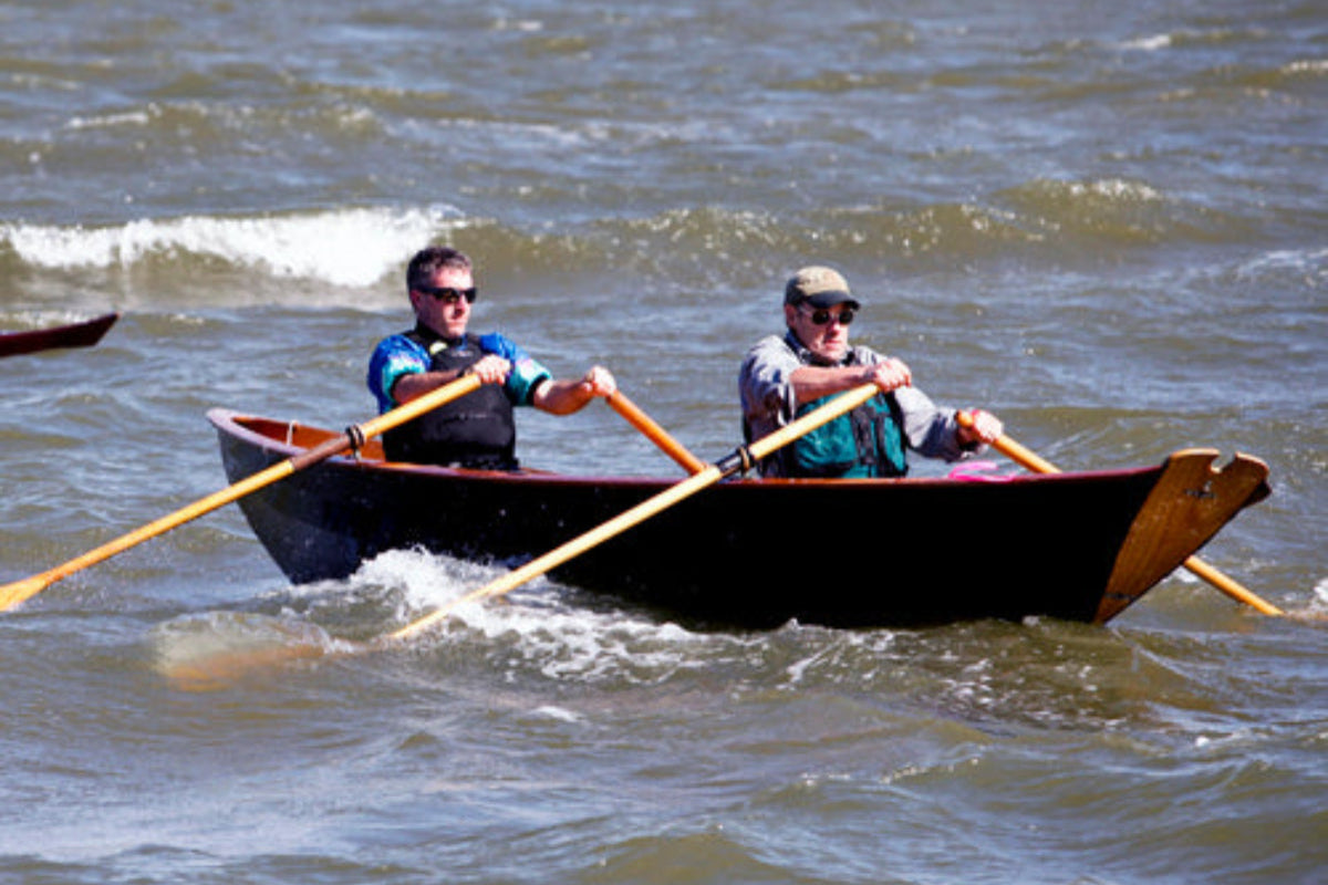 The Northeaster Dory will cut through choppy seas.