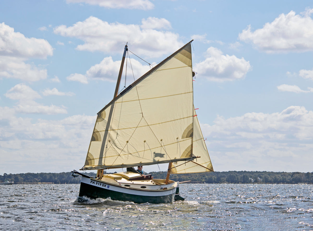 TERRAPIN is an Autumn Leaves Canoe Yawl built by David D.