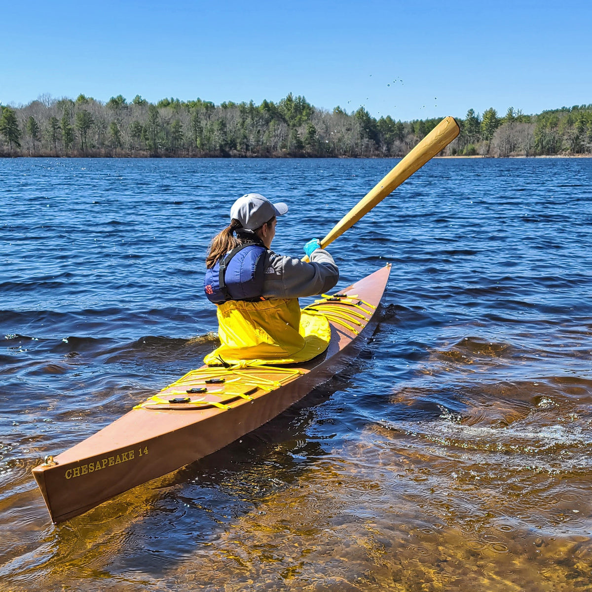 Chesapeake 14 Kayak built by William S.