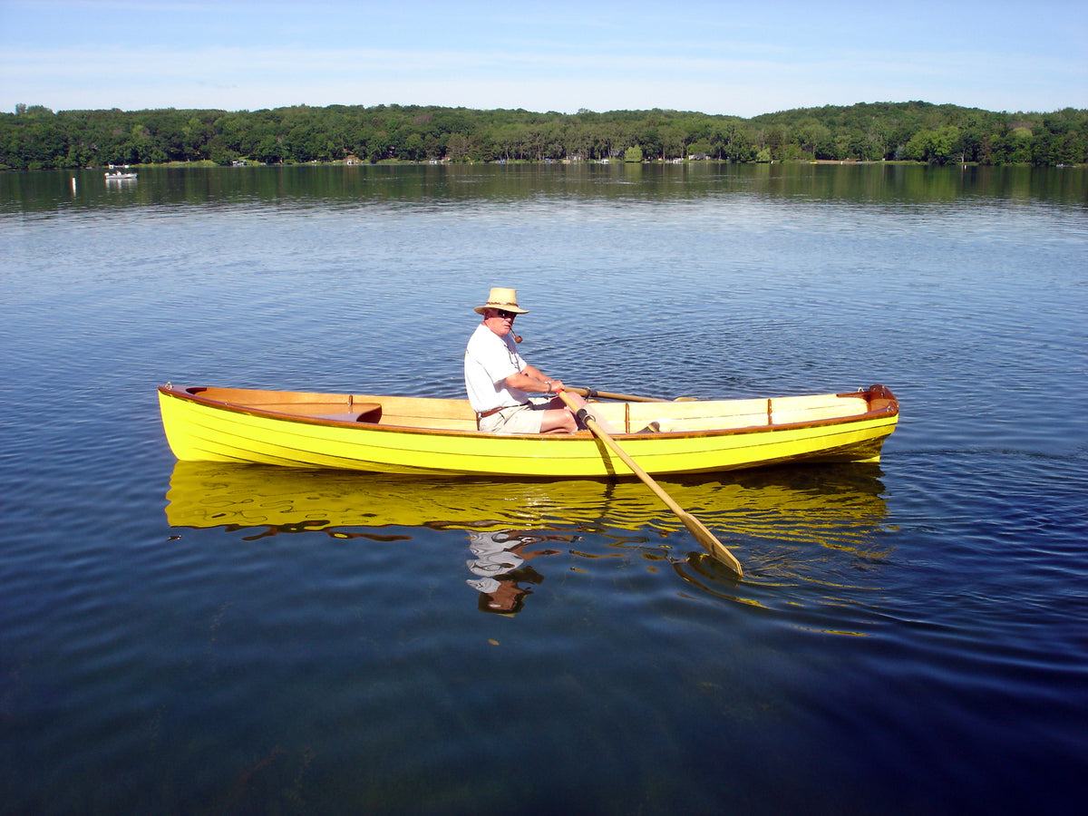 Don J. built this Chester Yawl underway on Square Lake in Washington State.