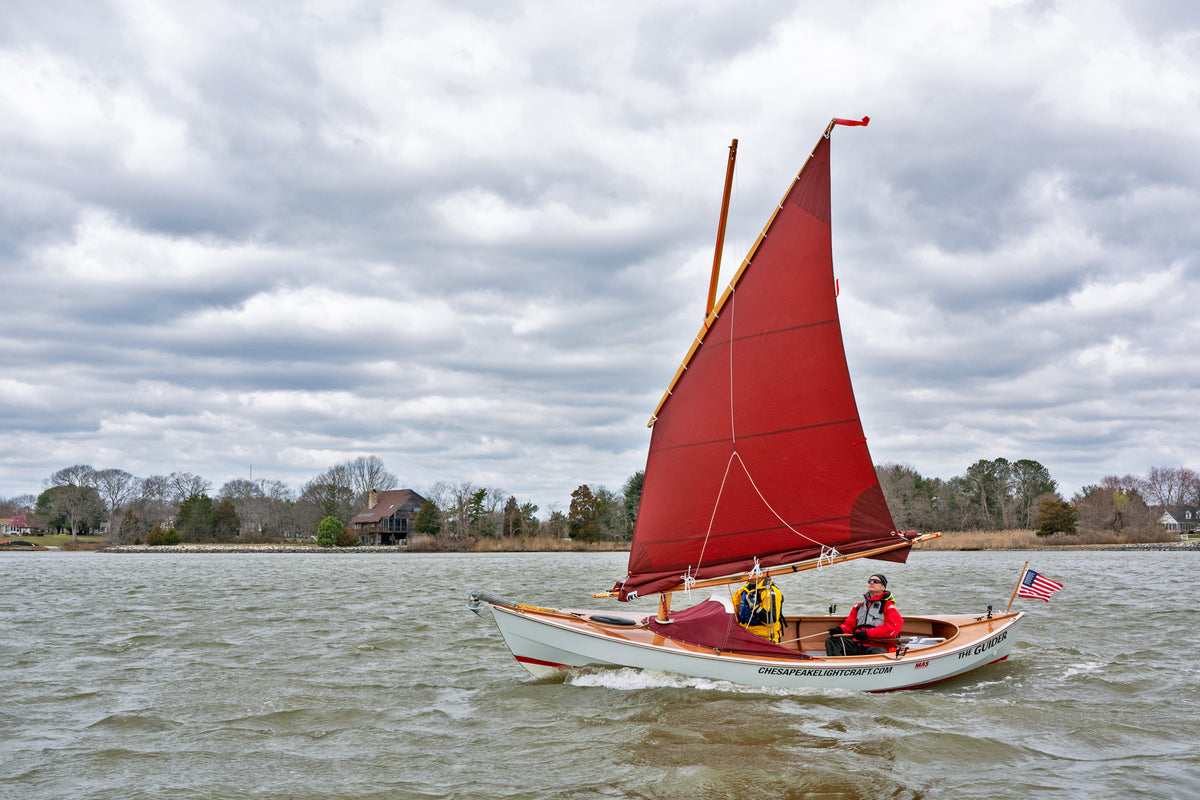 The Guider sailing the Wye River, MD
