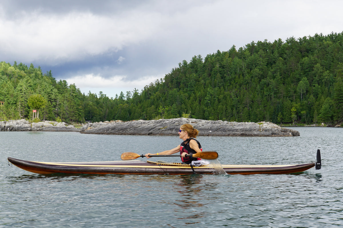 Guillemot kayak built by Karl T. from Quebec, Canada.