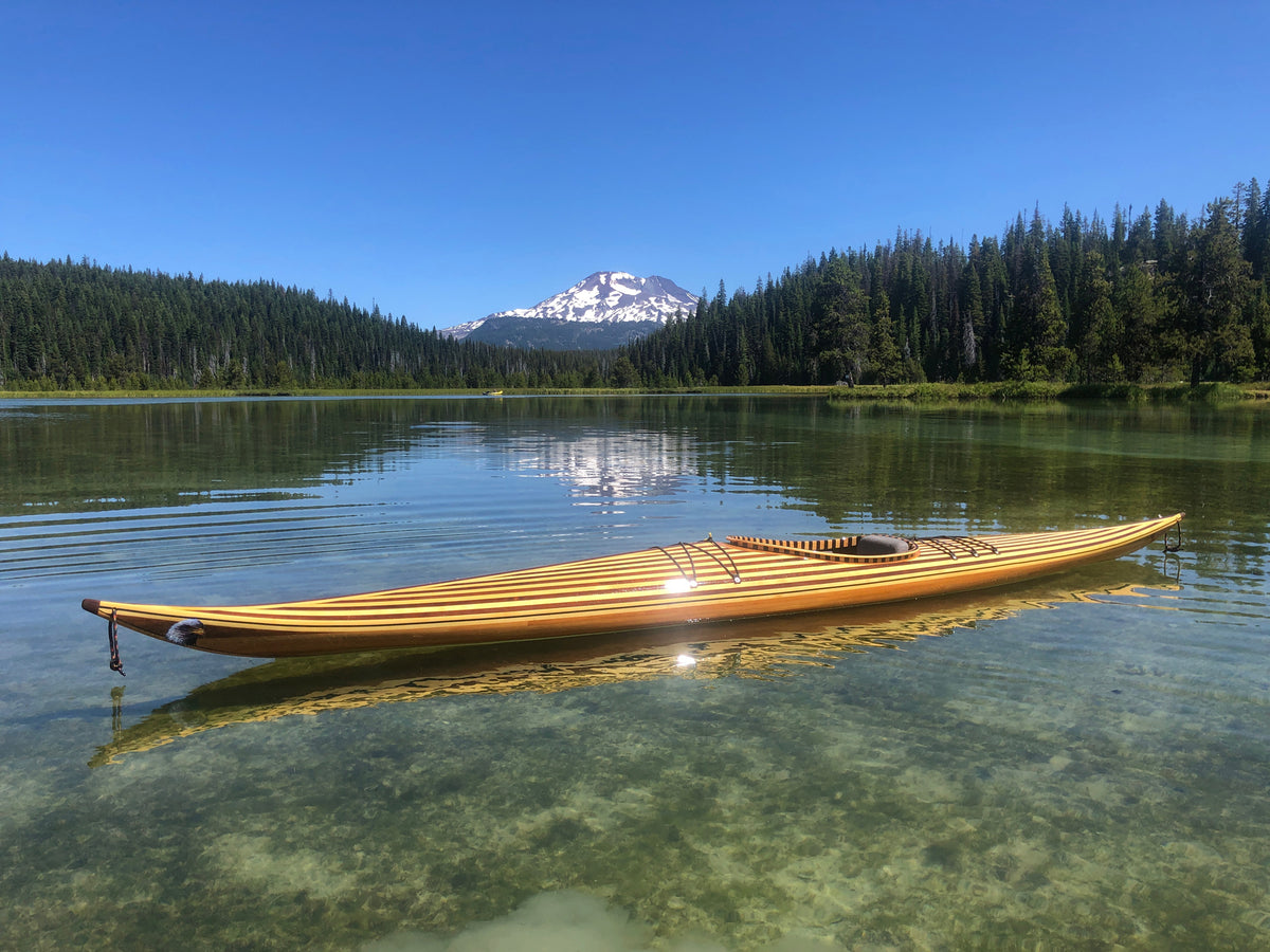 Greg S., a resident of Oregon, built this strikingly beautiful Guillemot S, seen in a strikingly beautiful location.