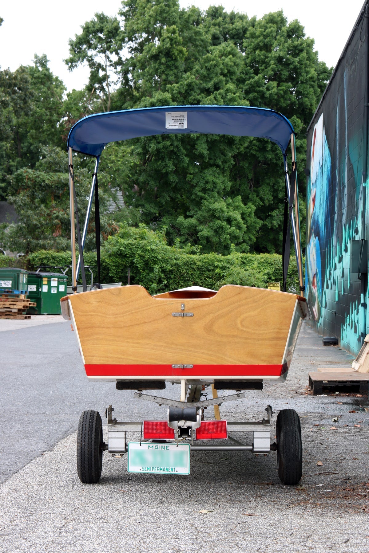 Bimini Top for Jimmy Skiff II