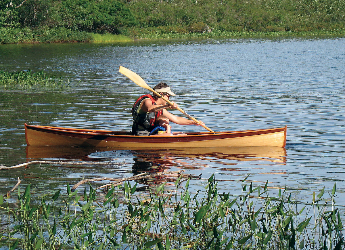 Nymph 10 Canoe built by designer Nick Schade.