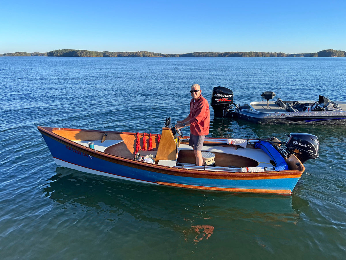 Peeler Skiff built by Tom W.