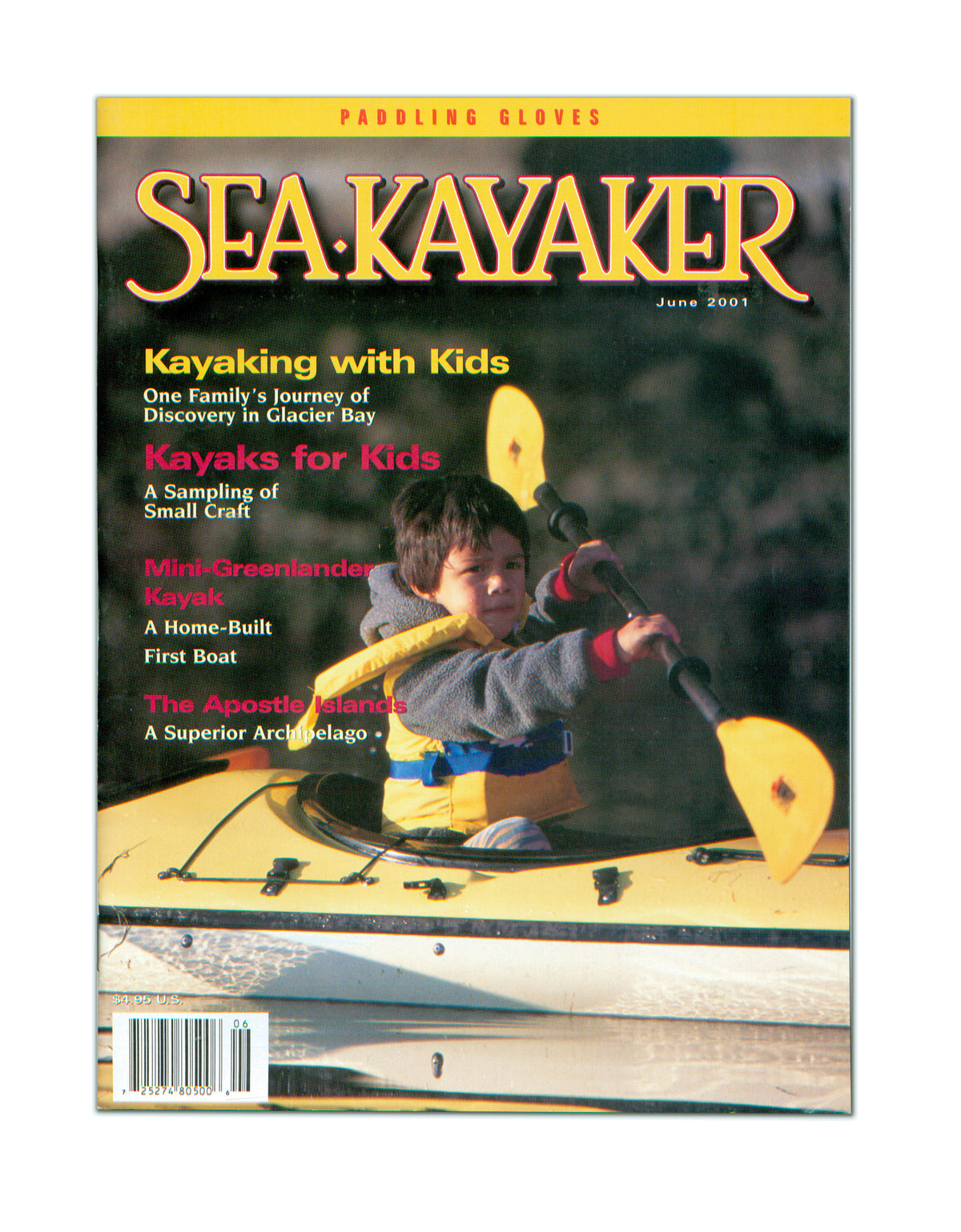 Sea Kayaker Magazine - June 2001 Kayaks for Kids (Chesapeake 14)