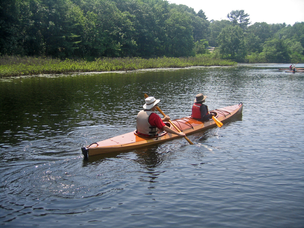 Shearwater Double kayak on a paddle.