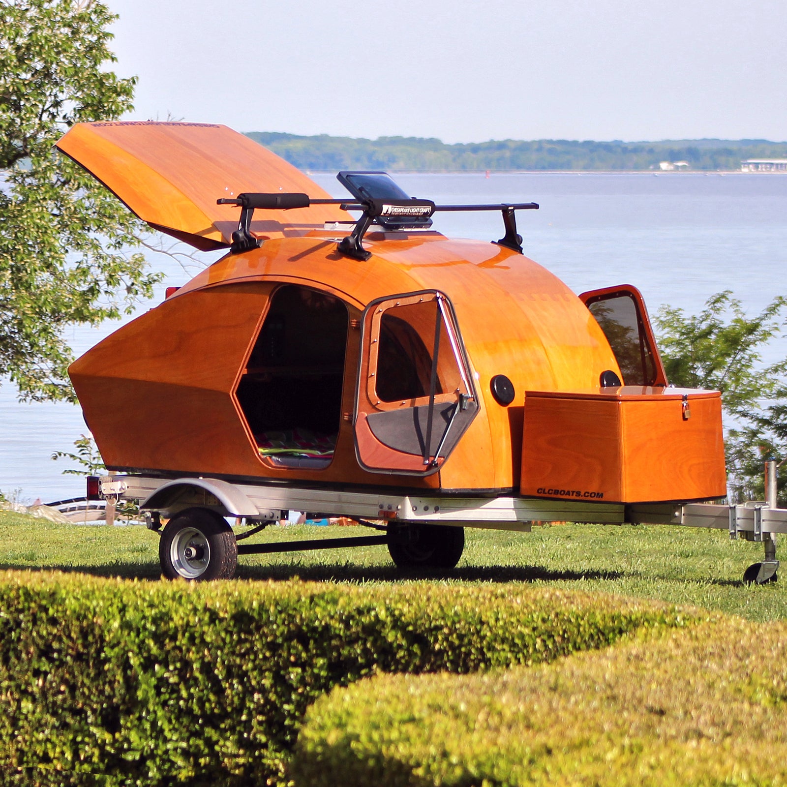 camper kit CLC Teardrop Camper DIY Wooden RV Kit – Chesapeake Light Craft