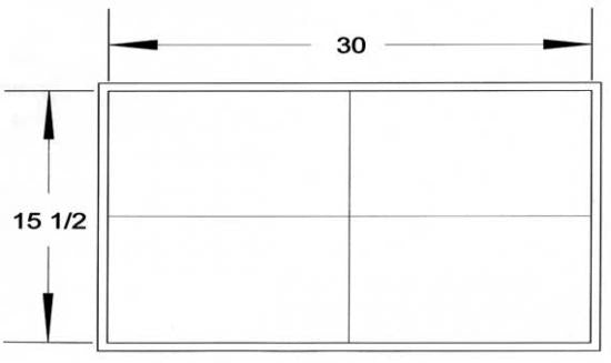 Show Full Screen If you are building the Wood Duck 12 Hybrid indoors, make sure you have a window or door of this much room to get it outside when the hull is complete (measurements in inches).
