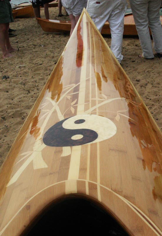 Bamboo Strip Kayak