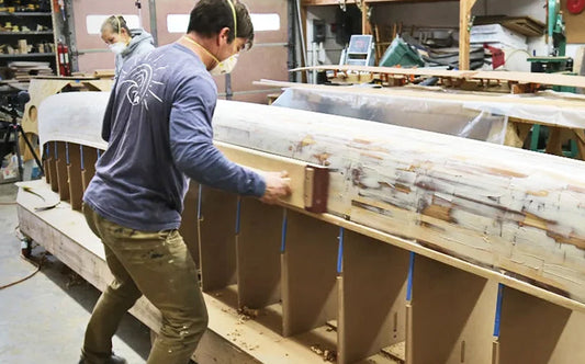 Longboard Sanders for Boatbuilders