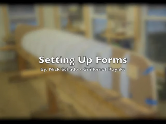 Strip Planking 05: Setting Up Forms for Strip-Built Kayaks [video]