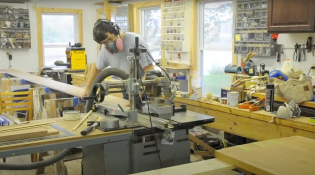 Petrel Build: 02 Milling Bookmatched Cedar Strips [video]