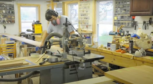 Petrel Build: 02 Milling Bookmatched Cedar Strips [video]