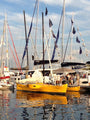 Pacific Proa "Madness" at the US Sailboat Show