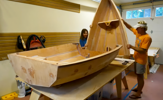 Kim's Port Townsend 11' Sailing/Nesting Dinghy Build
