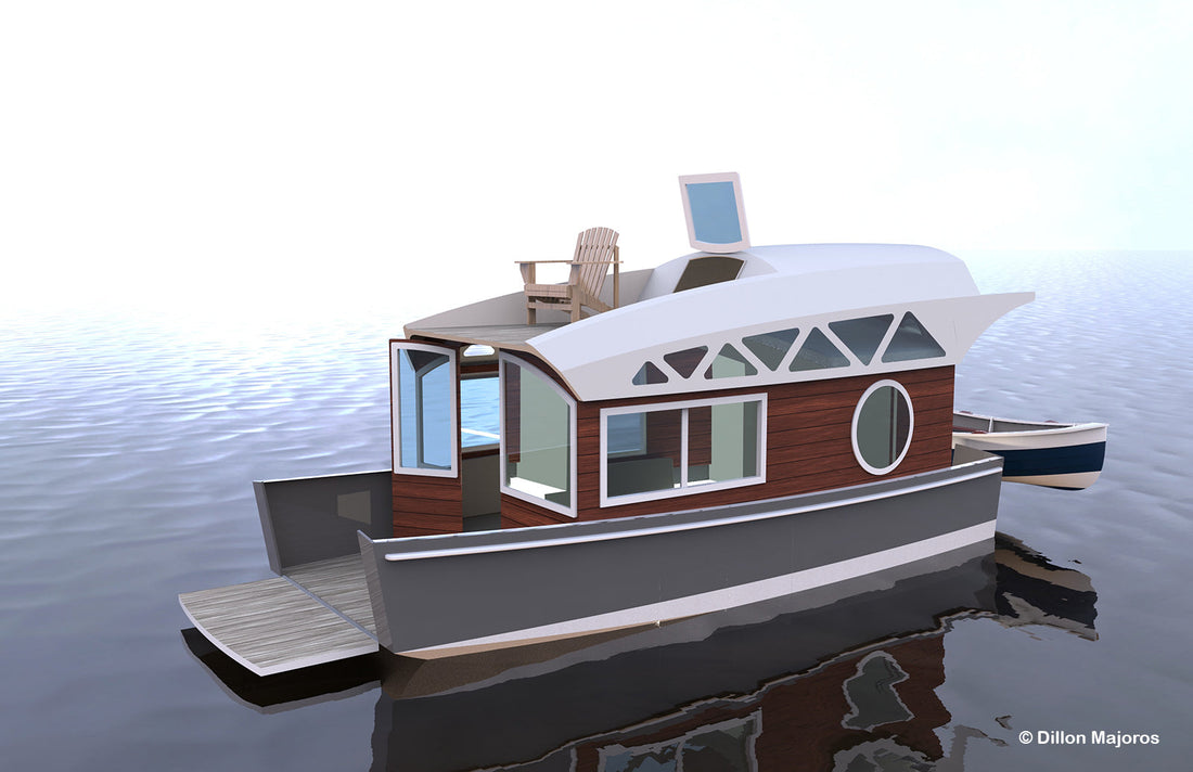 SKETCHBOOK: "Shanty Boat"