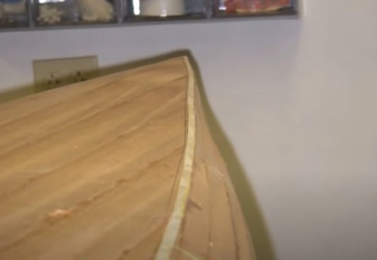 Strip Planking 22: Straightening a Crooked Seam [video]