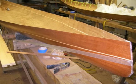 Strip Planking 31: Smoothing the Hull Interior [video]