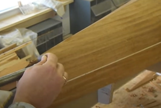 Strip Planking 14: Sanding the Hull [video]