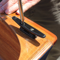 installing a 4 inch plastic cleat