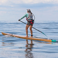 Stand-up Paddleboard, Kaholo 14 paddling in the open bay