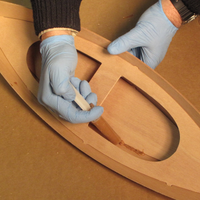 Simple Model Dory getting interior "fillet" applied