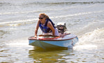 Tara C taking a turn racing DRAM during the CCWBRA-Harris Invitational regatta. Thumbnail
