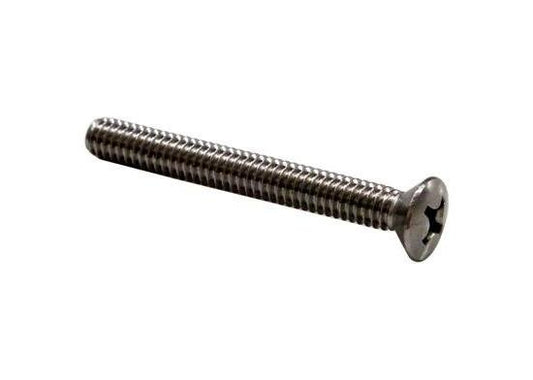 1/4"-20 Oval Head SS Machine Screw