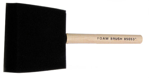 Foam Brush - 3" Disposable
