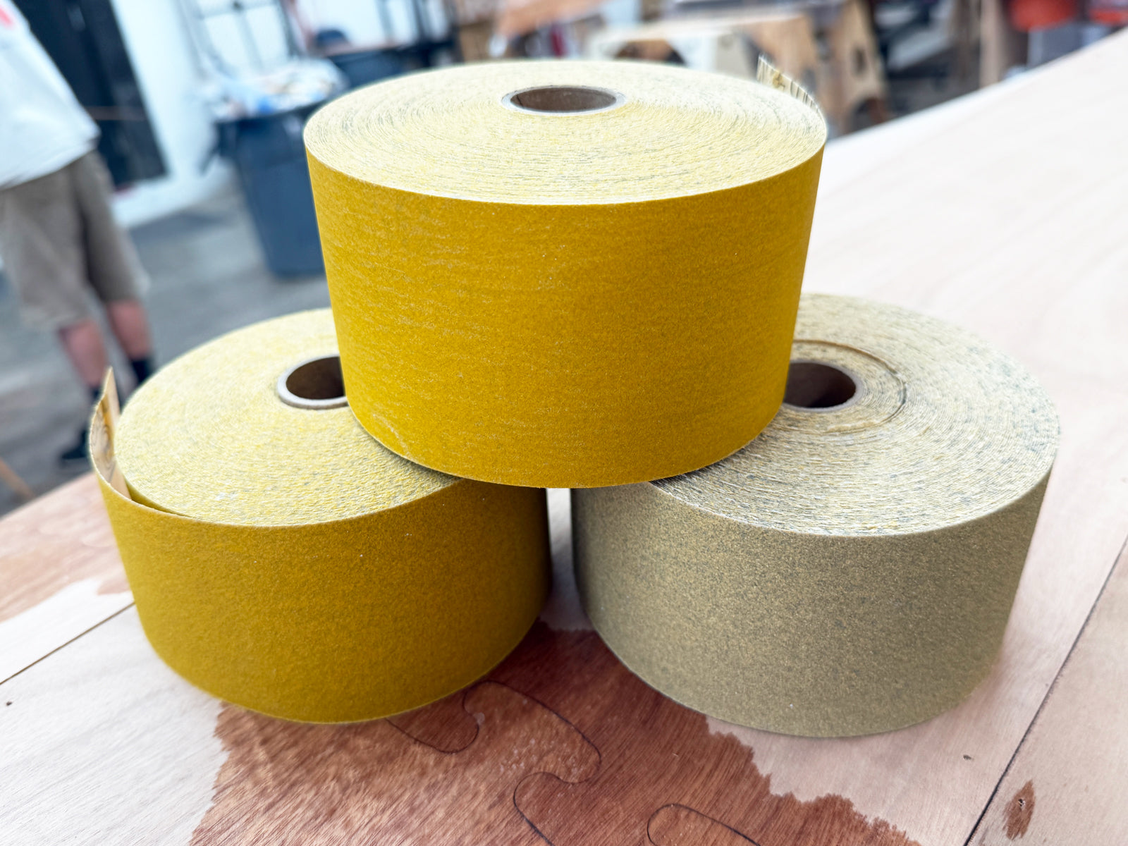 3M Adhesive Backed Sandpaper Sheet Roll 2-3/4"