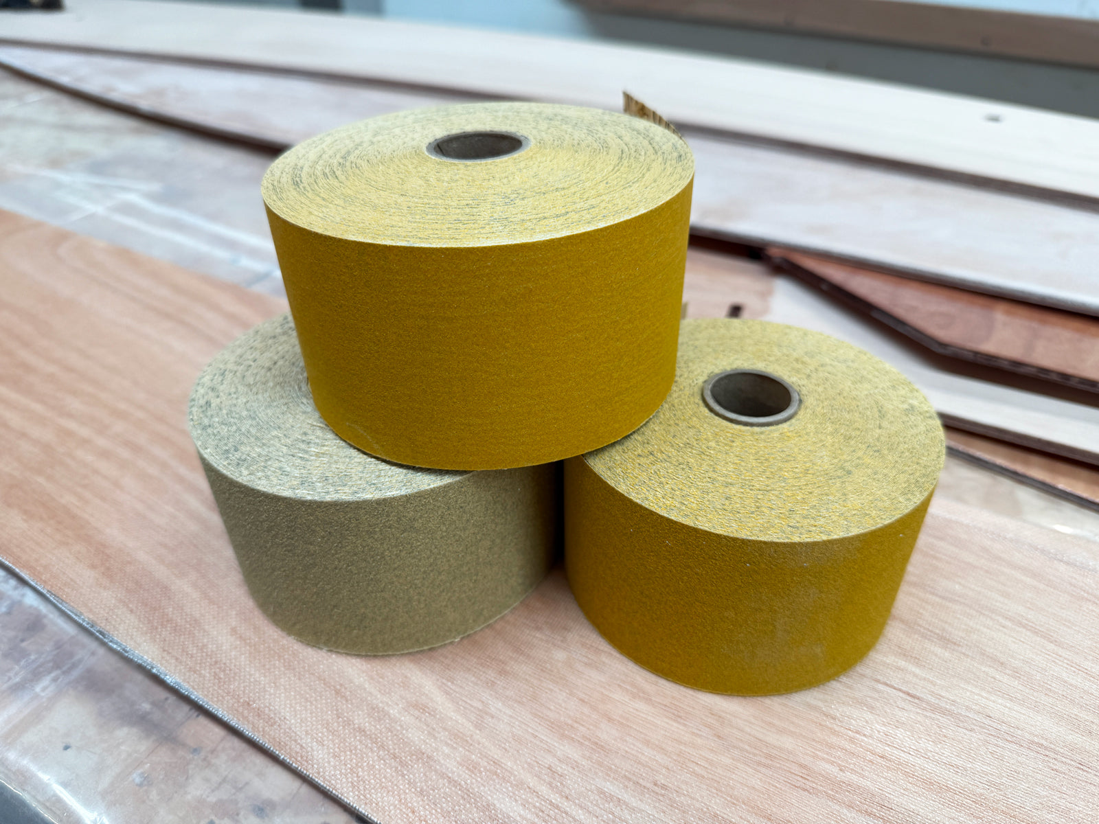 3M Adhesive Backed Sandpaper Sheet Roll 2-3/4"