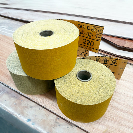 3M Adhesive Backed Sandpaper Sheet Roll 2-3/4"