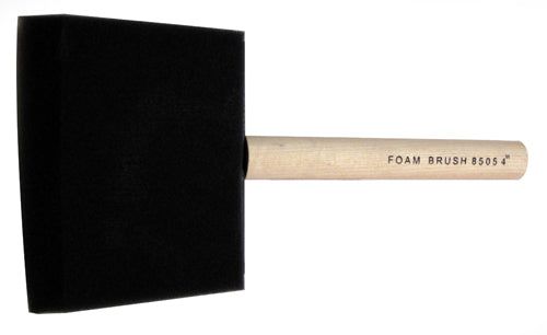4 inch foam brush for finishing work