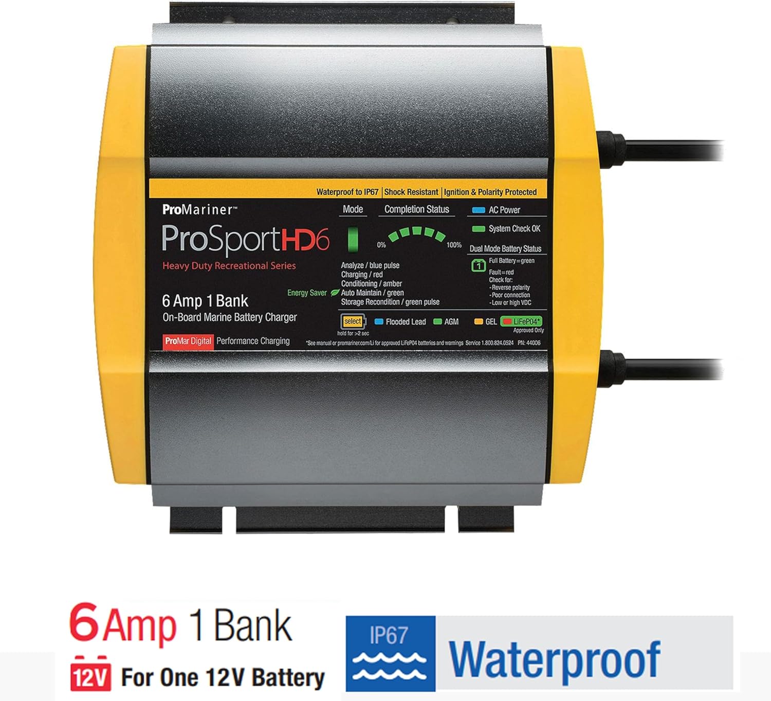 ProMariner ProSport HD6 Battery Charger