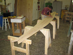 Wiring the first two strakes to the keel of an Annapolis Wherry Tandem kit. Thumbnail